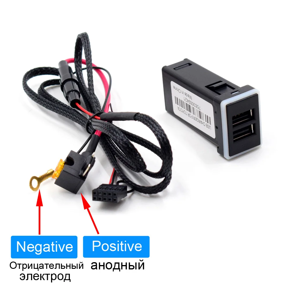 XCGaoon QC3.0 Quickcharge автомобильное зарядное устройство двойной USB телефон КПК адаптер