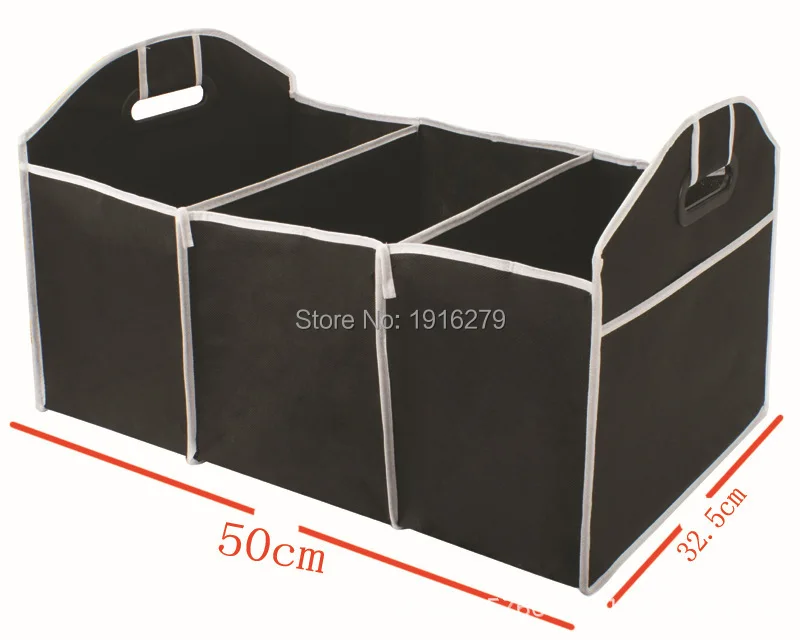 NEW Car Truck Van SUV Storage Basket Tidying Folding Bag Trunk Organizer Boot Stuff Food Automobile Stowing 50*32*32.5CM | Автомобили и