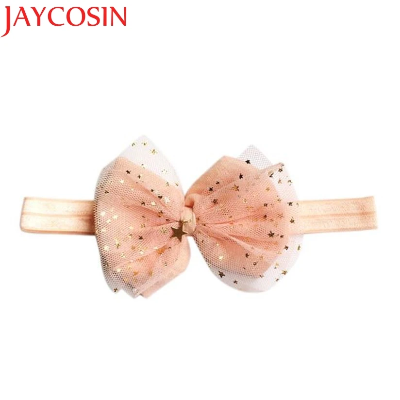 Повязка на голову с узлом JAYCOSIN повязка цветочным принтом для новорожденных