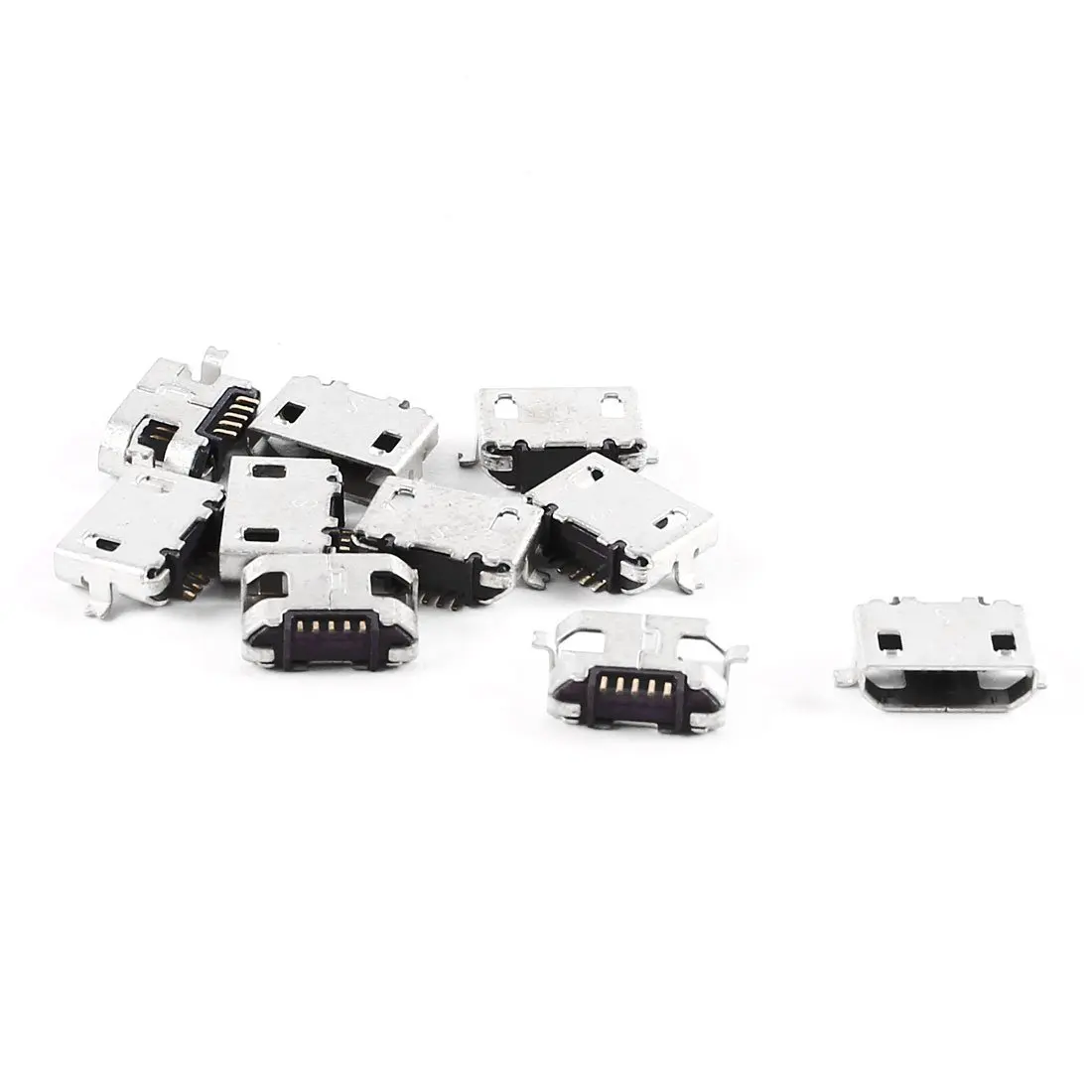 10 шт. запасные части Тип B Micro USB гнездо Разъем Порт розетка|socket connector|l connectorsocket micro