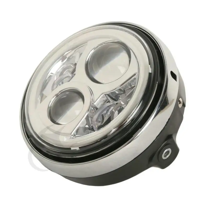Мотоцикл 7 &quotкруглые светодиодные фары в сборе для Honda CB 400 500 1300 Hornet 250 600 900 VTR |
