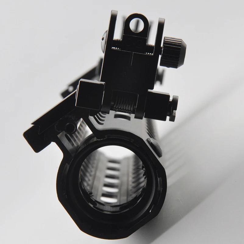 Новый US 45 градусов Off Front Rear Set BUIS Flip Up Back Side Iron Sight Fit 20 мм Rail | Спорт и развлечения
