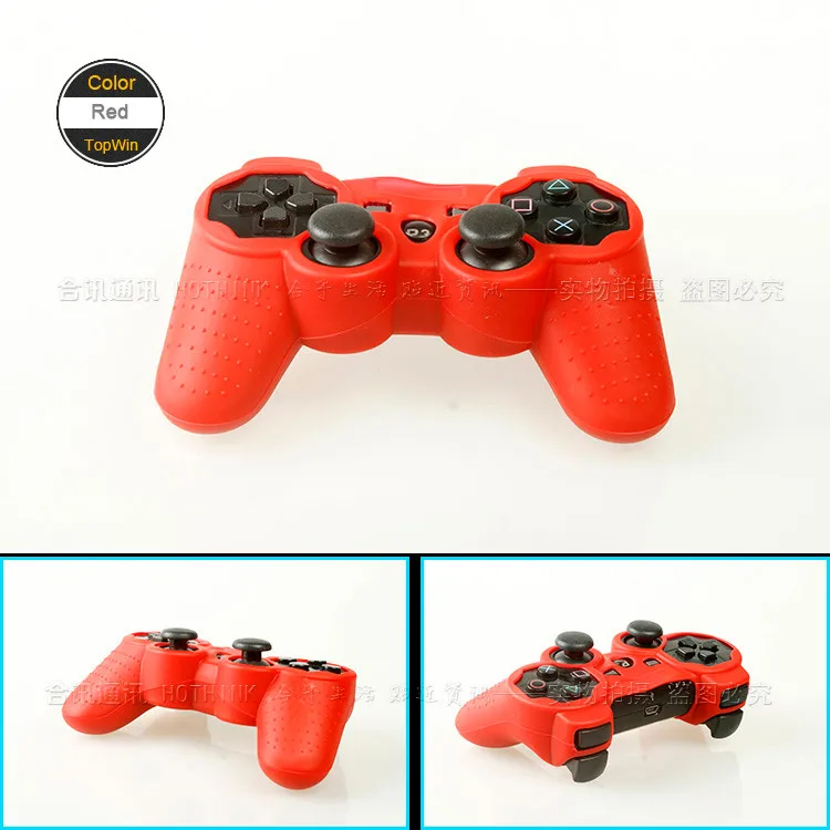 HOTHINK защитный силиконовый чехол, кожный чехол, мягкий чехол для Playstation 3 PS3, контроллер dualshock 3, геймпад