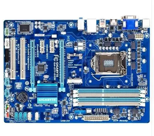 Для Gigabyte GA Z77 DS3H оригинальный использоваться для настольных ПК разъем LGA 1155 DDR3