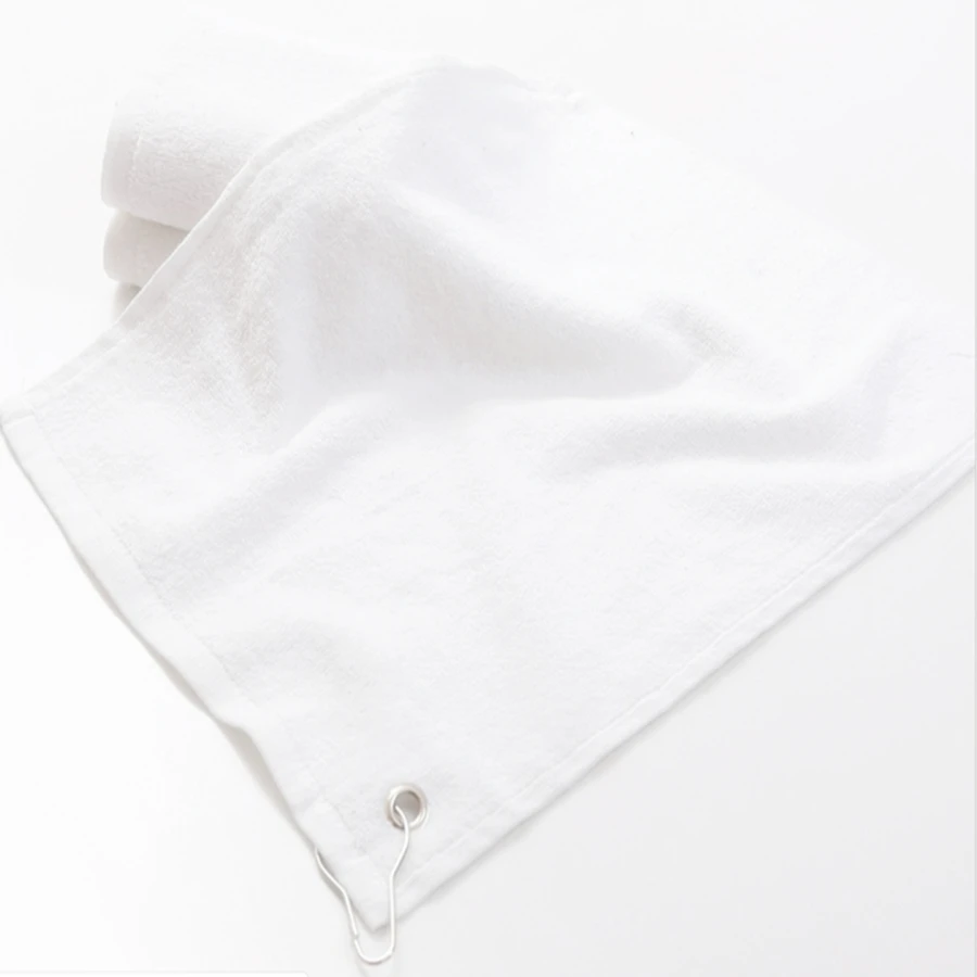 40cm x 32cm Cotton Terry Golf Towel with Metal Clip | Спорт и развлечения