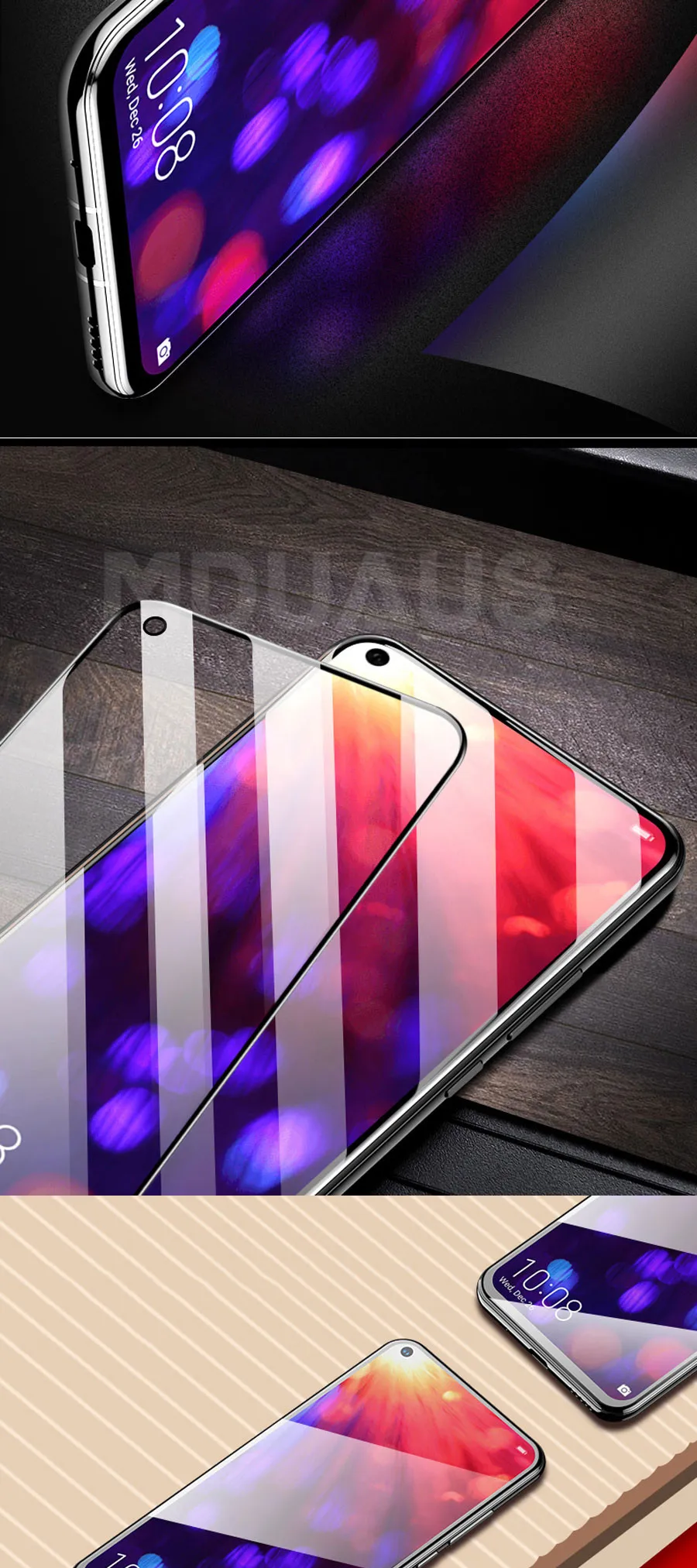 9D Защитное стекло для экрана huawei Honor 8X 8C 8A 9i 10i 20i V20 V10 V9 Play Note 10 Magic 2 закаленное защитное стекло пленка