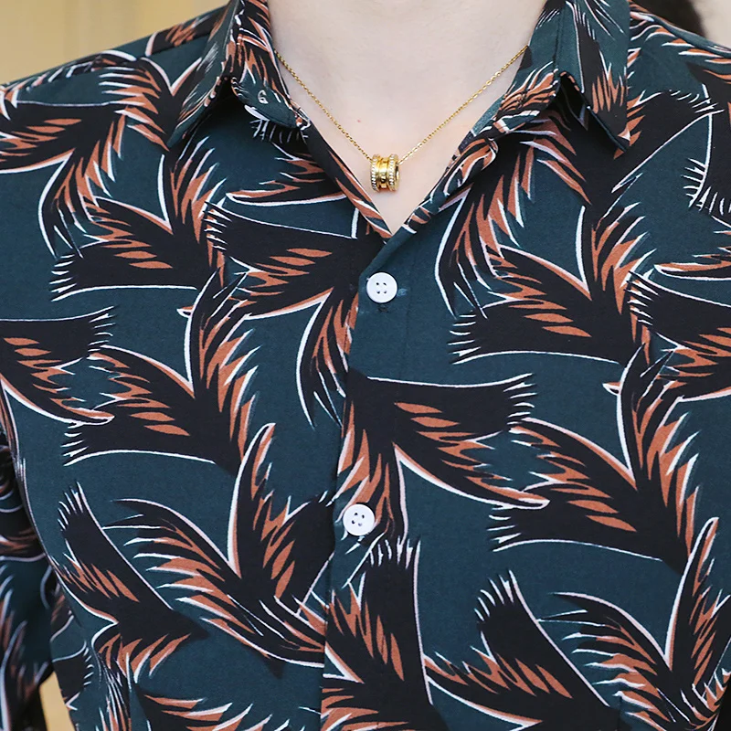 Мужские нарядные рубашки Camisa Social Masculina приталенные мужские больших размеров