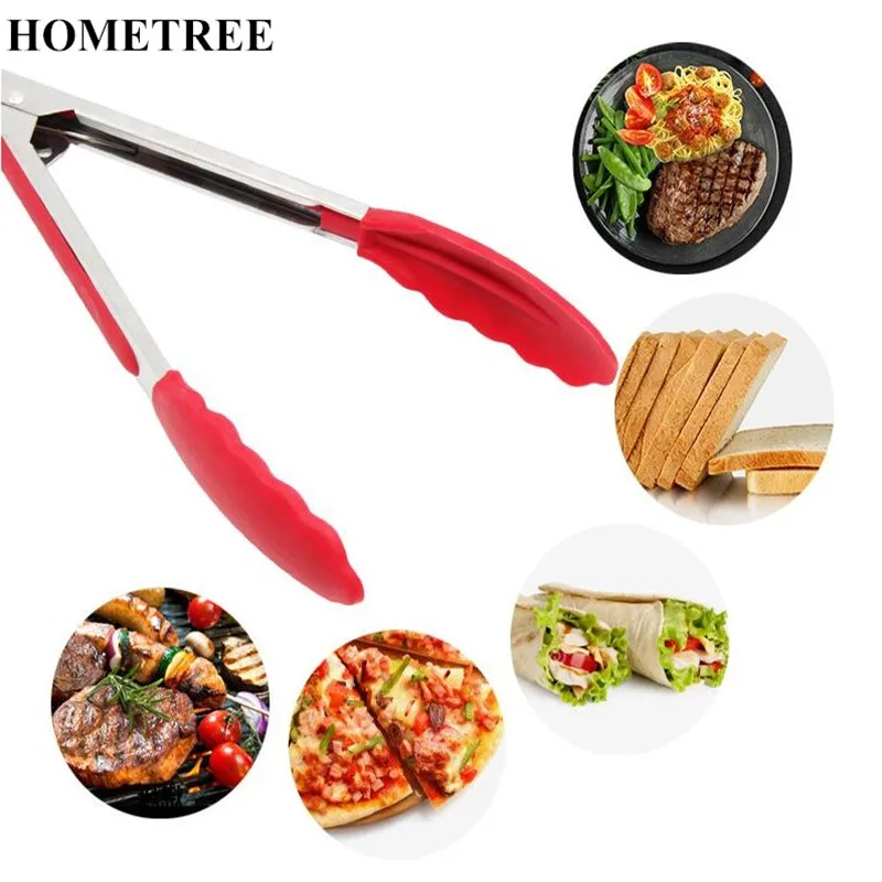 

HOMETREE Anti-hot Silicone Pasta Clip Clamp Pasta Tong Kitchen Cooking BBQ Tool Buffet Party Catering Utensils Kitchen Tool H258
