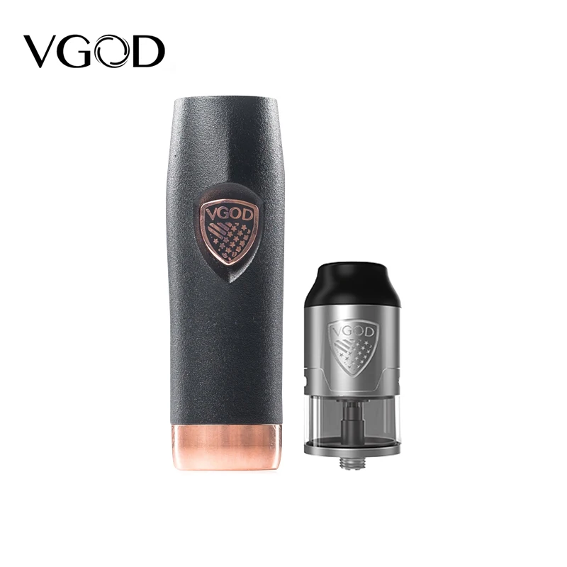 Оригинальный Elektronik Sigara VGOD Elite механический бокс мод с чехлом Vape 4 мл RDTA Rebuildable Dripping