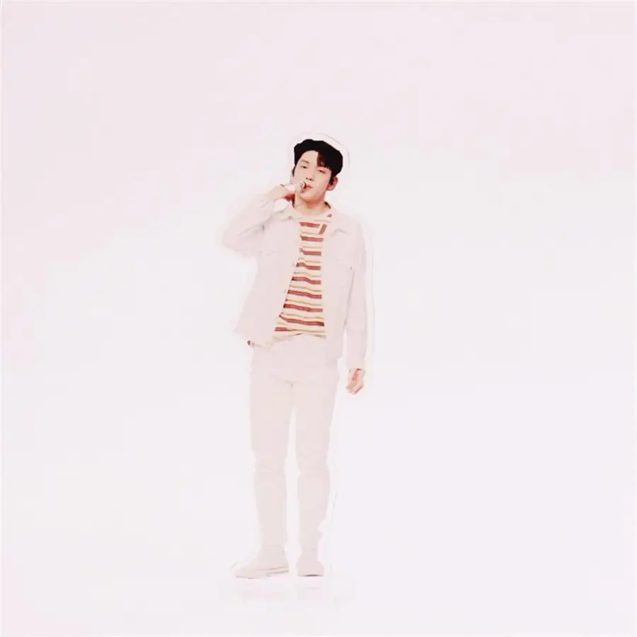 Soobin 3 Kpop TXT Members акриловая фигурка стэнди кукла Together Taehyun Yeonjun стоящая настольная фигурка декор 18 см - Цвет: Soobin 3