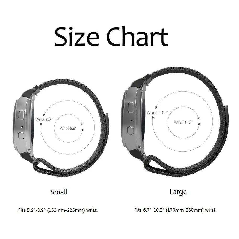 Ремешок для часов Ktab, совместимый с samsung gear S2 SM-R720/SM-R730, Смарт-часы Миланского петля, ремешок для gear S2, адаптер, наконечники для часов