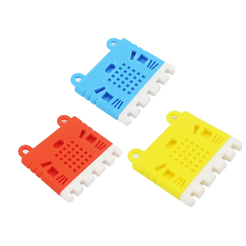 Новое поступление Micro: bit Чехол Синий Красный Желтый защитный силиконовый корпус