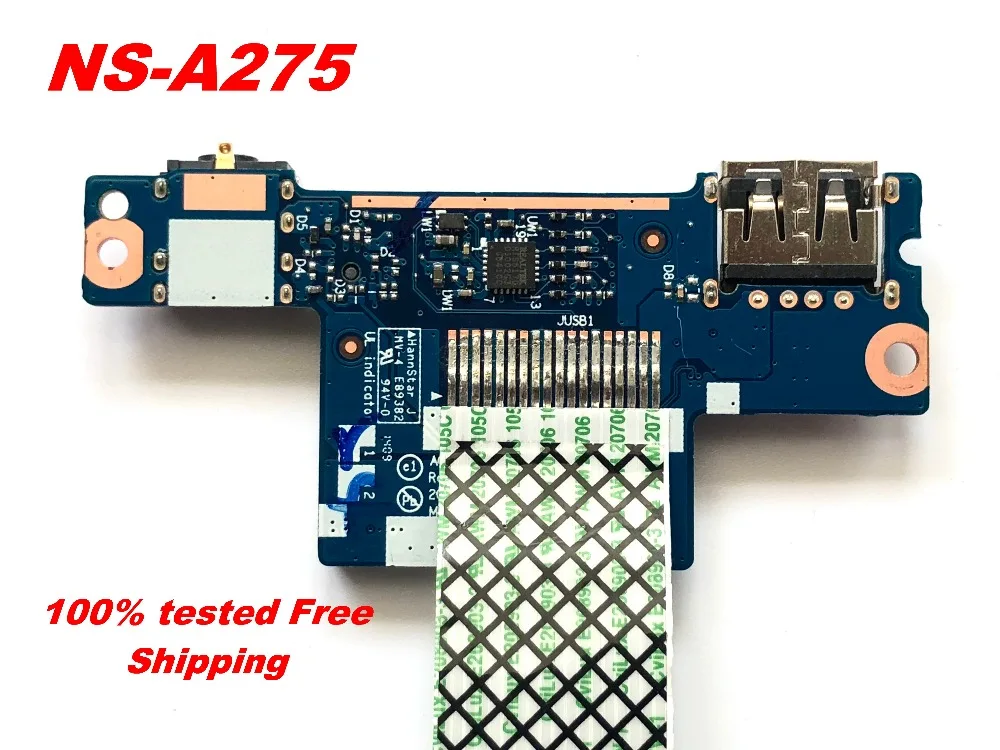 Оригинальный Для Lenovo G40 30 45 70 G50 считыватель звуковых карт USB доска NS A275 100%