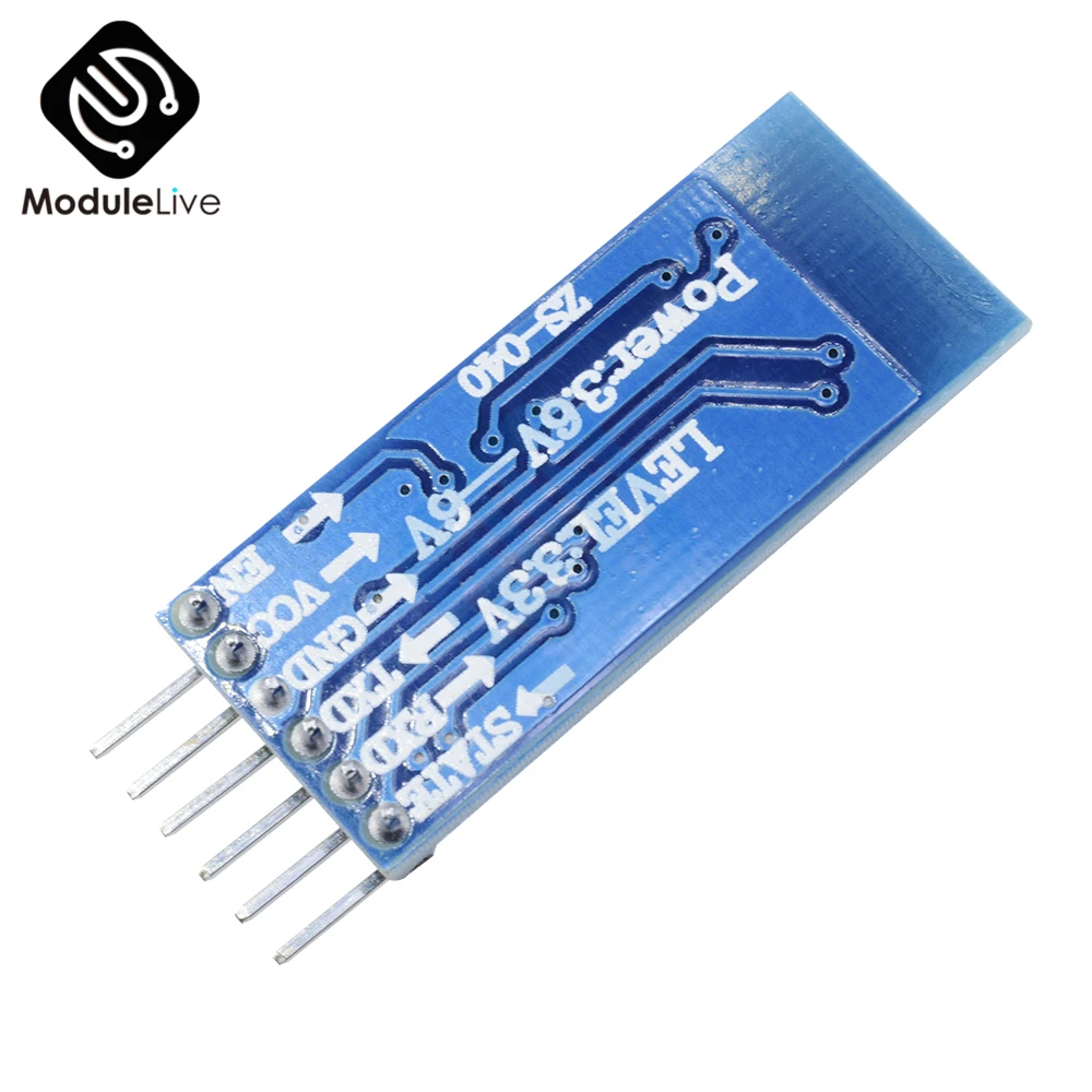 BLE Bluetooth 4 0 Замена HM-10 CC2540 CC2541 6Pin Серийный беспроводной модуль DC 5V мощность для Arduino