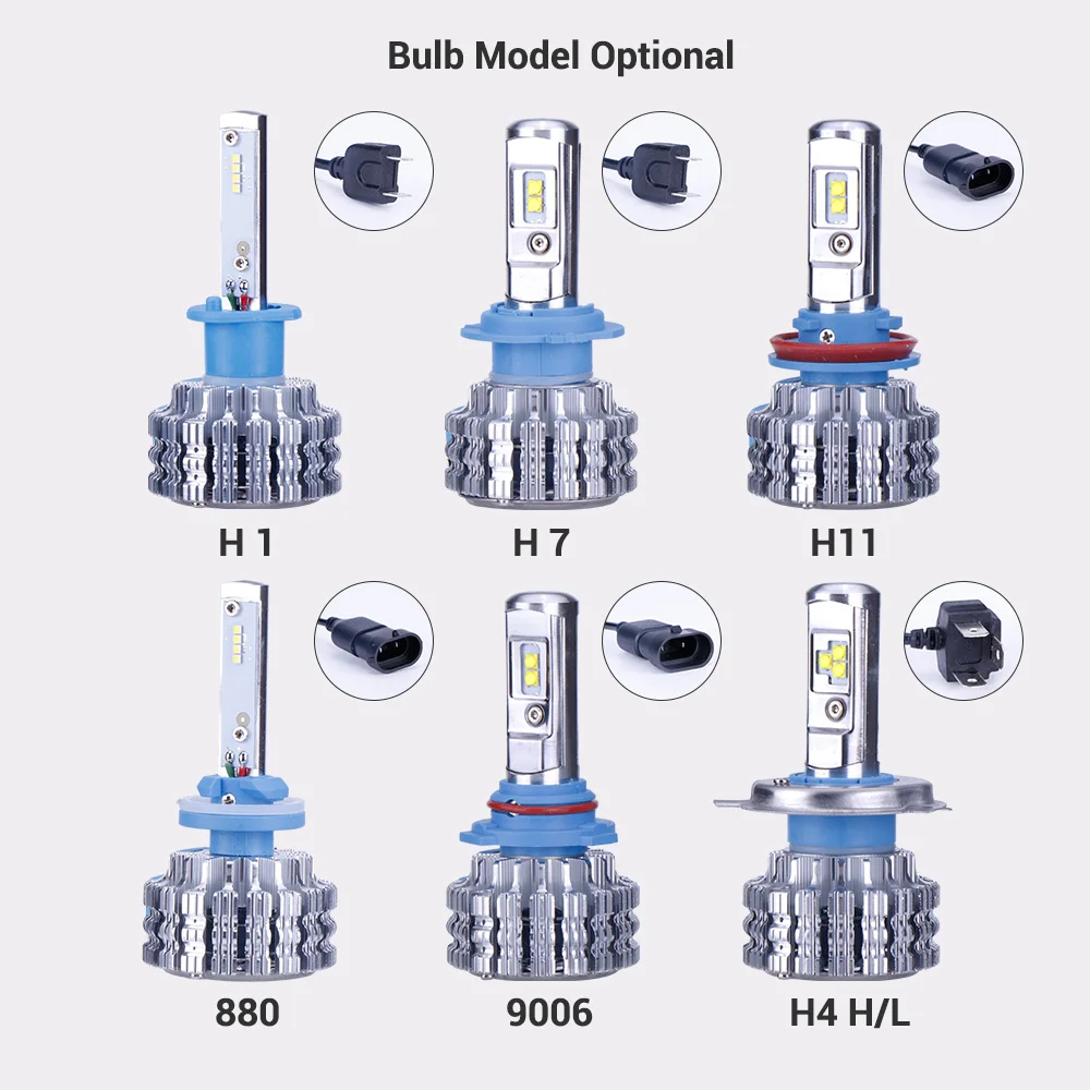 TC-X Свет Автомобиля H4Hi/Lo Двойной Луч H7 H11 9006 / HB4 H1 Высокий луч Автомобиль Освещение