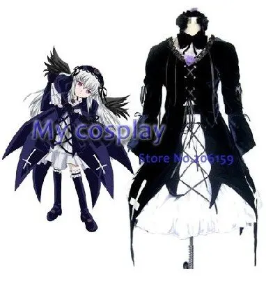 Anime Rozen Maiden Cosplay dress Women's girl's Party dresses cosplay clothing Costume for Halloween Black Dress Beauty Clothes |