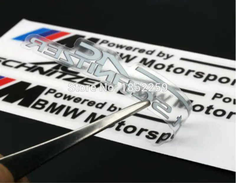 2 х Новый Стиль///M Спорт AC Schnitzer Наклейки Зеркало Заднего вида автомобиля для BMW X1 X3