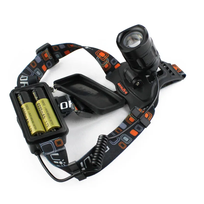 

Boruit 2500LM XM-L T6 LED Stirnlampe Kopflampe 18650 USB Kopf Licht EU Ladegerat Camping Fishing Cycling Rock Climbing