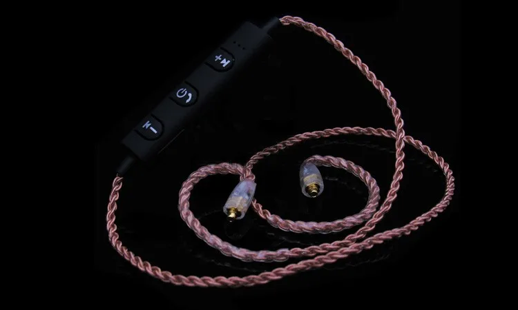 PIZEN TJBT42 наушники mmcx беспроводные Bluetooth наушники медный кабель для IE80 SE215 se535 SE846/ZS10 ES4/QKZ TRN senfer провод