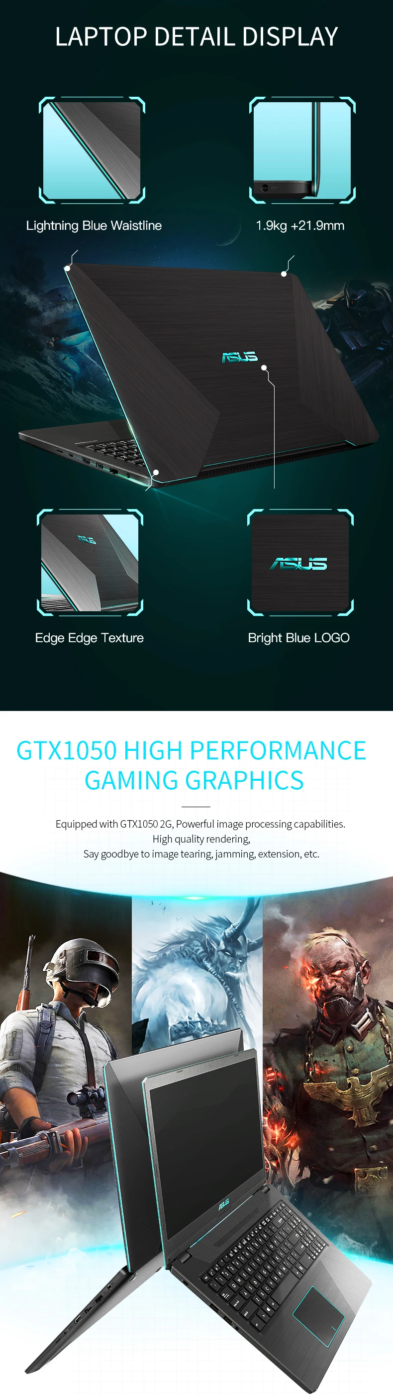 Игровой ноутбук asus YX570ZD(AMD Ryzen 5 2500U/GTX1050/8GB ram/180G SSD+ 1T HDD/15,6 ''FHD) ноутбук asus игровой ноутбук
