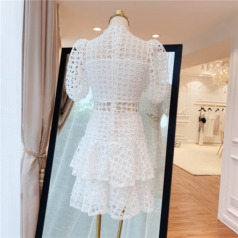 HIGH STREET Новая мода 2019 Дизайнер взлетно посадочной полосы платье Женская короткий