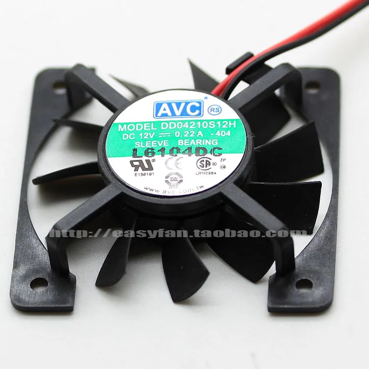 Новый AVC 4 5 см микро DD04210S12H охлаждающий вентилятор|cooling fan|micro cooling fansavc fan |