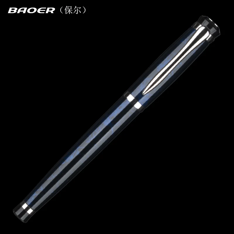 Перьевая ручка Baoer 508 с голубым снежным наконечником|fountain pen|nib fountain penbaoer |