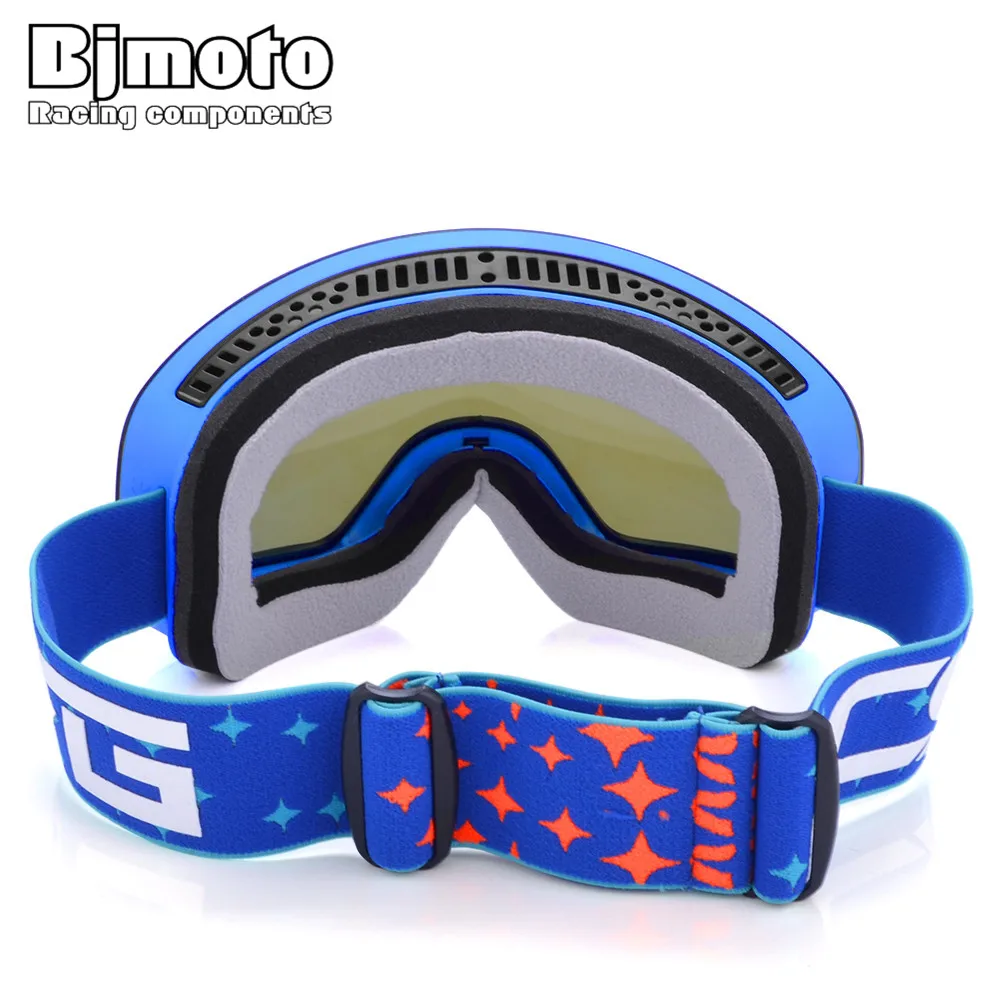 Бесплатная Прямая поставка гибкие зимние спортивные очки Bjmoto для взрослых снег