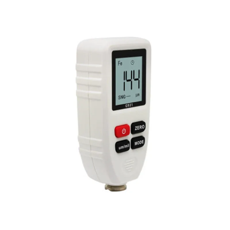 Digital Mini Range 0-1300 um Coating Thickness Gauge Meter With Sensitive Probe Car Paint Fe/NF Detecting Tester Free Shipping |