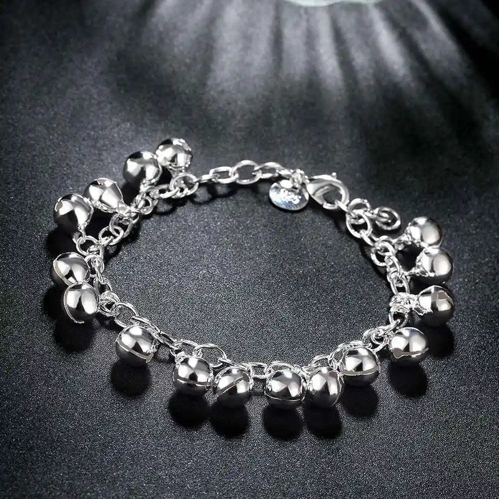 Женский браслет из серебра 925 пробы SMTH056|bracelet football|bracelet togglebracelet clasp |