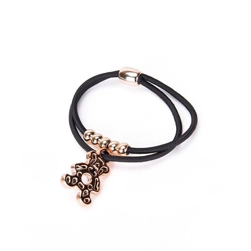 Женский вспомогательный оголовье для волос двухслойная резинка девочек Женская