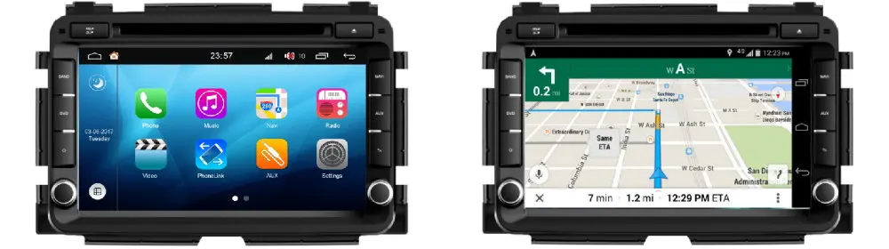 Автомобильный dvd-плеер для Honda HR-V HRV~ gps-навигатор Android 8 Core ips ЖК-экран Радио BT SD USB AUX wifi