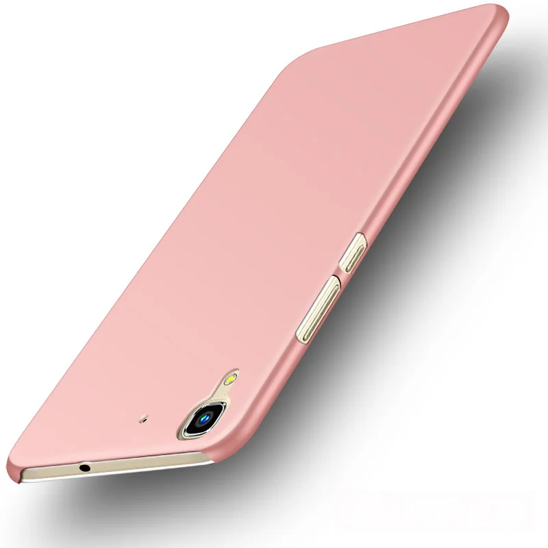 Чехол huawei honor 4A Y6 ультра тонкий матовый песчаник жесткий пластиковый корпус чехлы