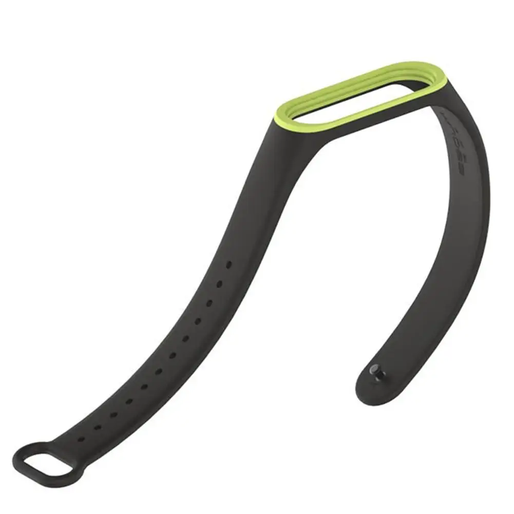 Силиконовый сменный ремешок высокого качества браслет для часов Mi Band 3 4 умный