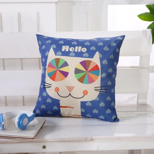 2016 Подушка с принтом декоративная наволочка чехол Комплект постельного белья