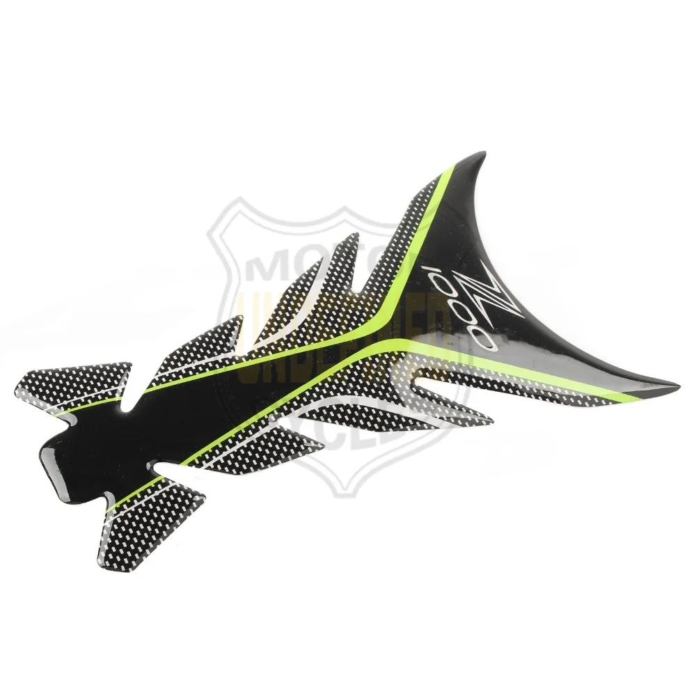 3D защитная накладка на бак мотоцикла Наклейка рыбья кость наклейка для Kawasaki Ninja Z650 Z750 Z900 Z1000 Z Pegatinas Moto неопределенная