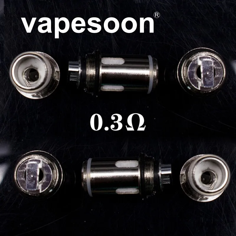 100% original vapesoon universal vape pen coil 0.3ohm head to /vape plus Retail 1 piece | Электроника
