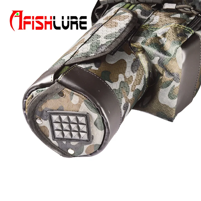 Afishlure двойная открытая трубка рыболовная плечевая сумка 1 2 м/1 3 м/m1.45м