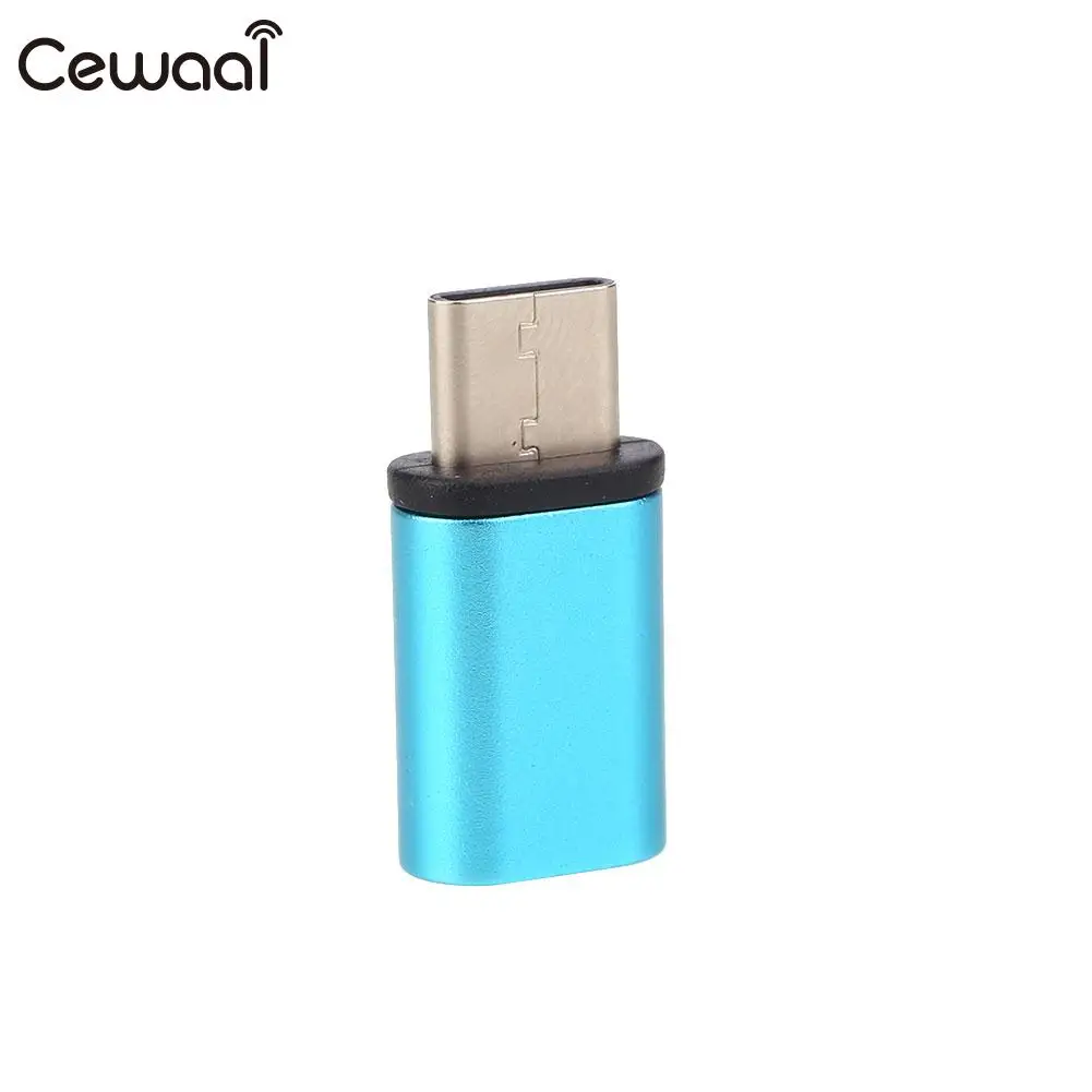 Универсальный адаптер из алюминиевого сплава type-C для зарядки Micro usb мобильного