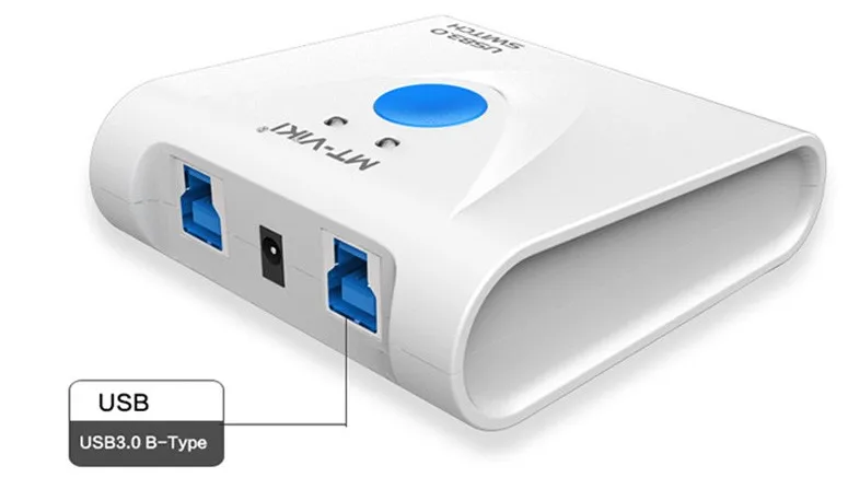 

usb3.0 sharing switch 2 port usb3.0 Mobile hard disk sharer switch
