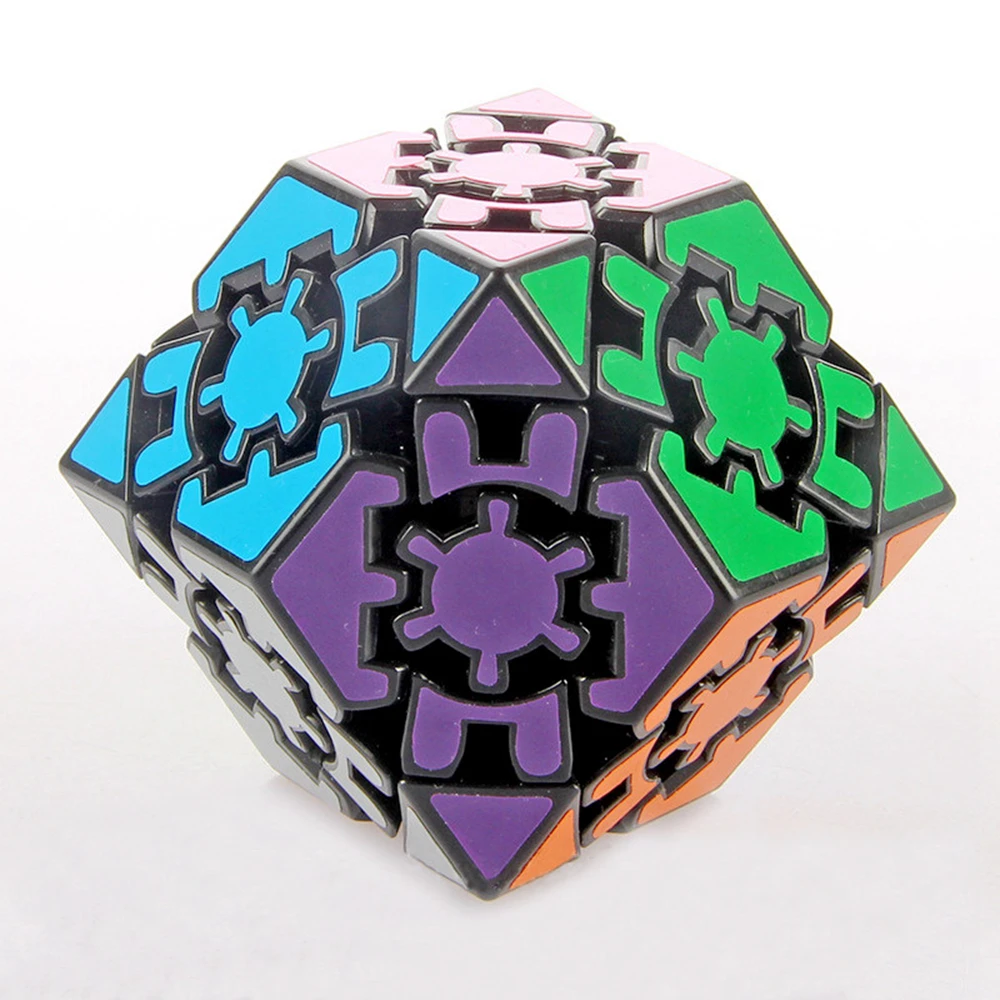 

Lanlan 42mm 3x3x3 Gear Magic Cube Speed Puzzle Game Cubes Educational Toys For Kids Children Birthday Gift