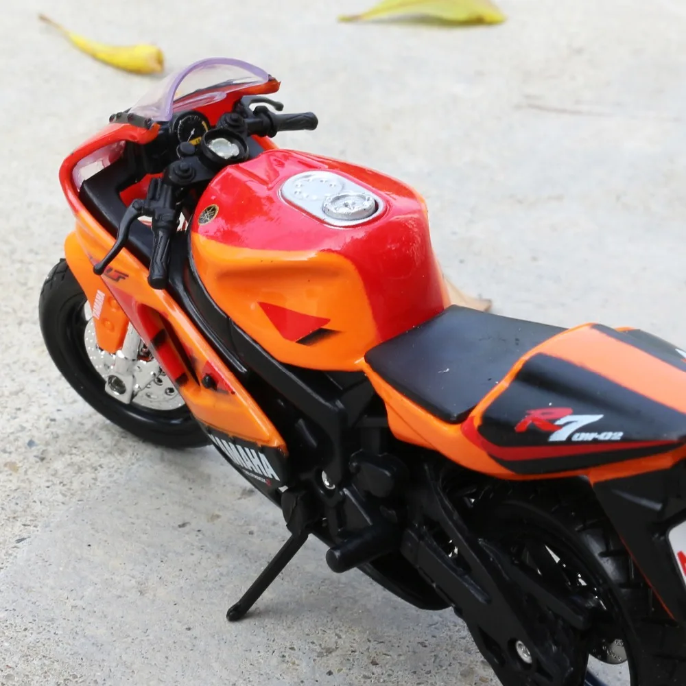 1:18 весы Maisto YAMAHA YZF R7 гоночные машины для мотоциклов мини модели автомобилей
