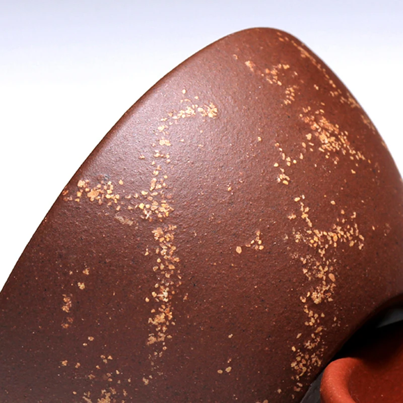 110cc высокоемкая аутентичная Исин чайная чашка фиолетовая глина все ручная работа