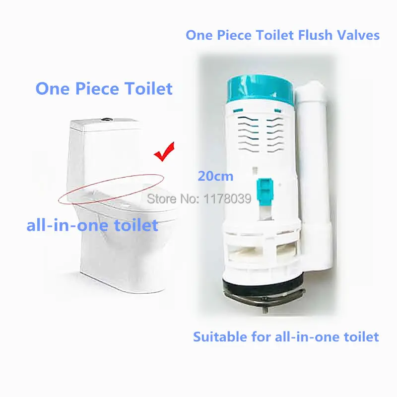 20 см Высота сливной клапан для унитаза подходит все в одном ручного прессования