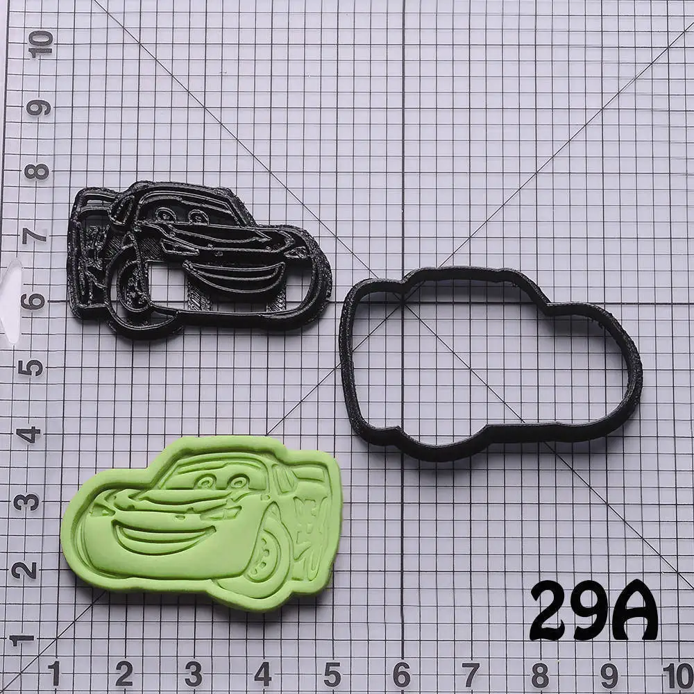 Мультяшный автомобиль серия форма резак для печенья изготовление на заказ 3D