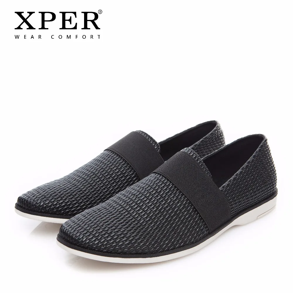 

XPER Fashion Men Casual Shoes Spring Summer Men Loafers Male Slip-on Flat Walking Shoes Soft Outdoor Footwear #XHY18020/21