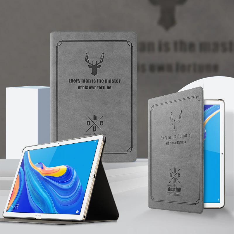 Чехол для планшета Huawei MediaPad M6 10 8 дюйма ПУ mediapad m6 Pro SCM AL09 W09|Чехлы планшетов и