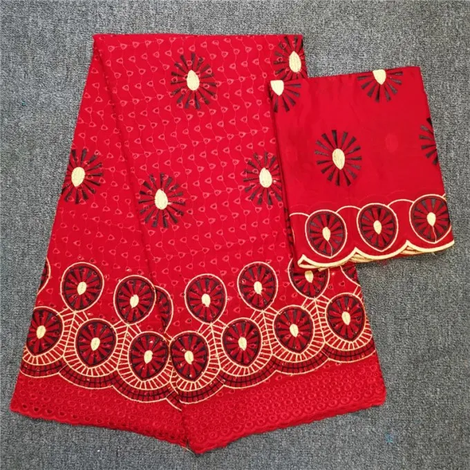 Африканская сухая кружевная ткань высокого качества для мужчин из хлопковой ткани швейцарского вуаля с тканью ff1-1 на.