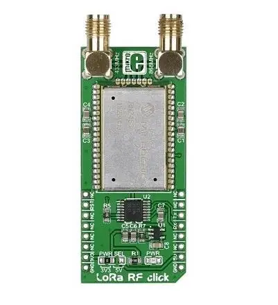 MIKROE 1997 LoRa RF click RN2483 устройство для разработки модуля|winder| |