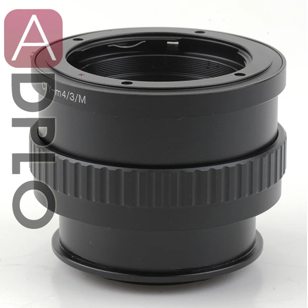 Адаптер для объектива C/Y M4/3, Регулируемый адаптер для макросъемки до бесконечности для объектива Contax C/Y для камеры M4/3